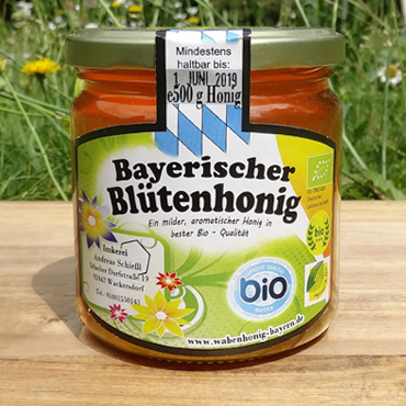Bayerischer bio sommerhonig  fl ssig 