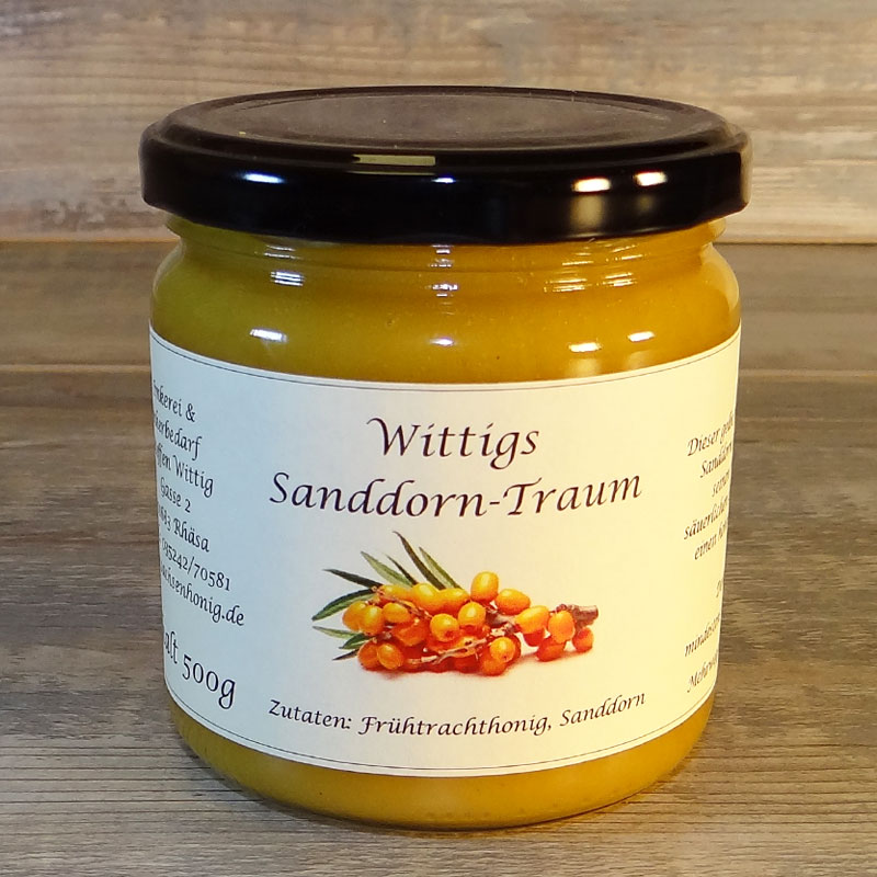 Sanddorn in honig 500g