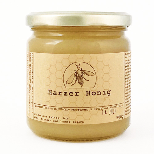 Bio sommertracht wildbl ten honig aus dem harz