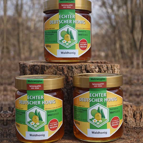 Badischer waldhonig im dreierpack online kaufen