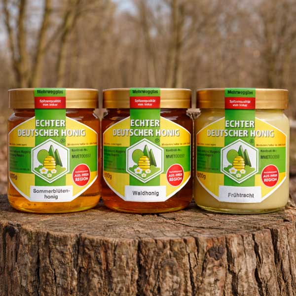 Badisches dreierlei 3 sorten badischen honig kaufen